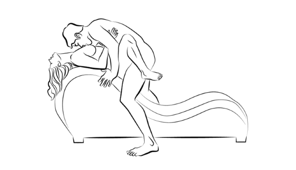 Tư thế ngửa đầu tận hưởng