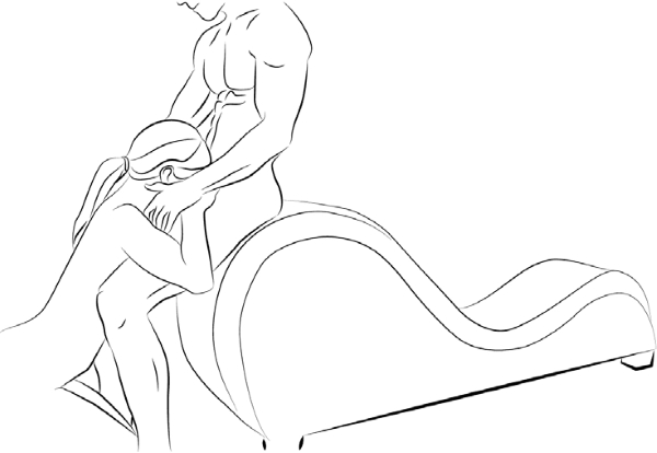 Tư thế quan hệ Zeus trên ghế tình yêu