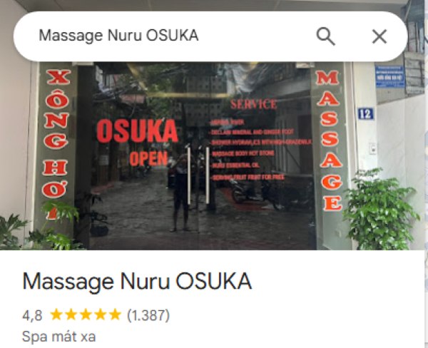 Đánh giá thực tế từ khách hàng về chất lượng massage nuru OSAKA