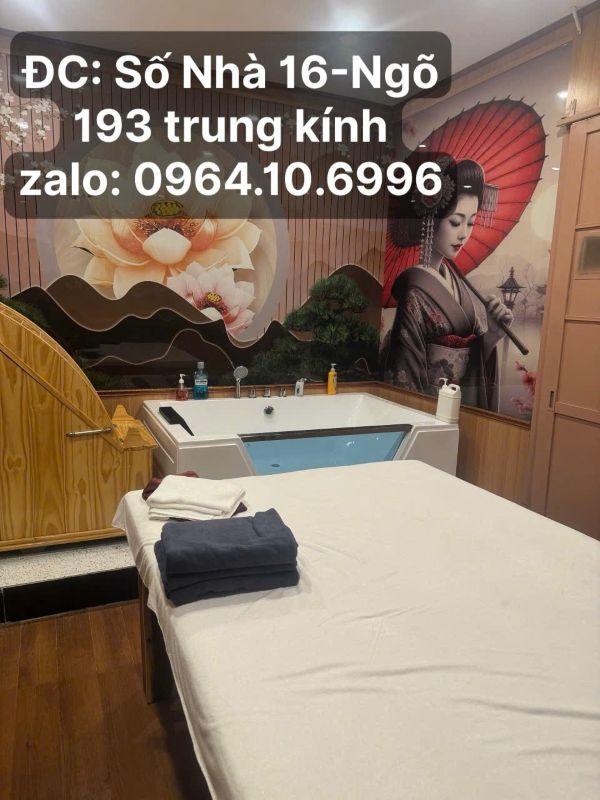 Không gian riêng tư, sang trọng chuẩn spa cao cấp